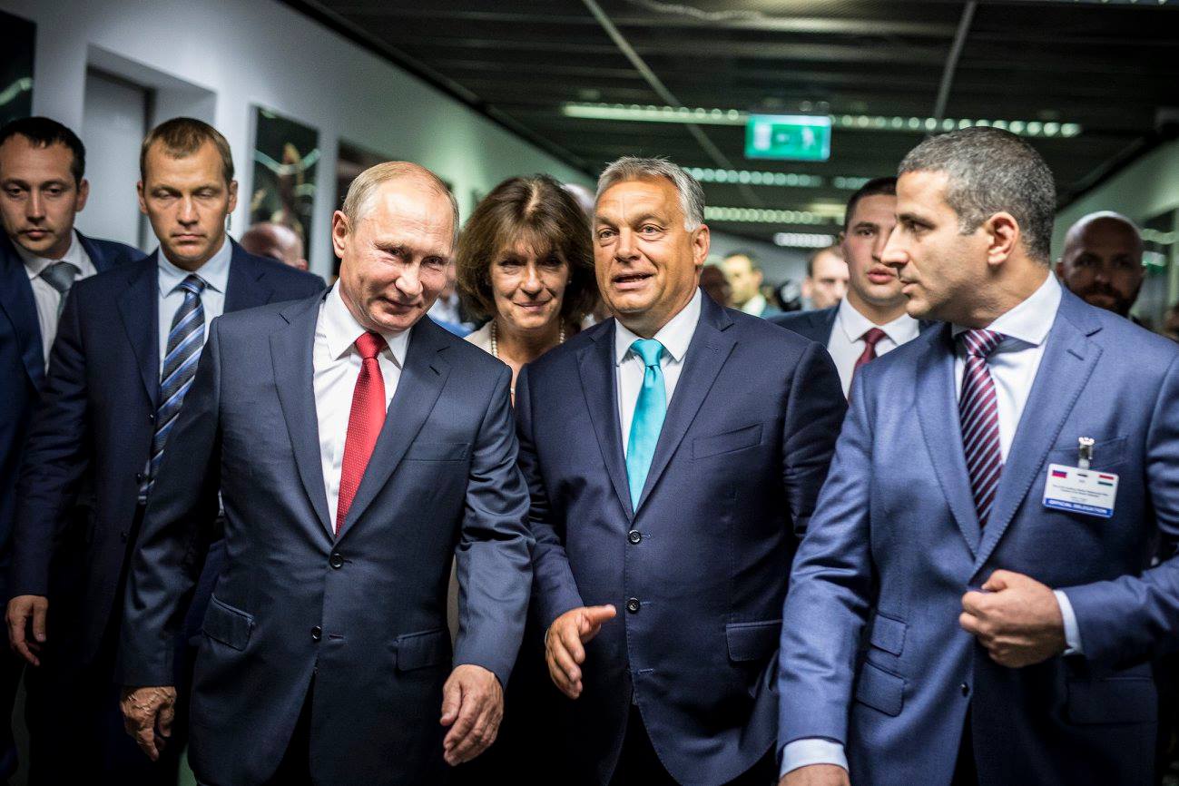 Владимир Путин в Будапеште (28.08.2017)